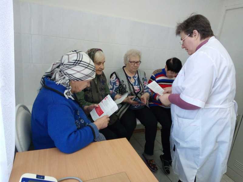 Медицинская лекция в отделении 