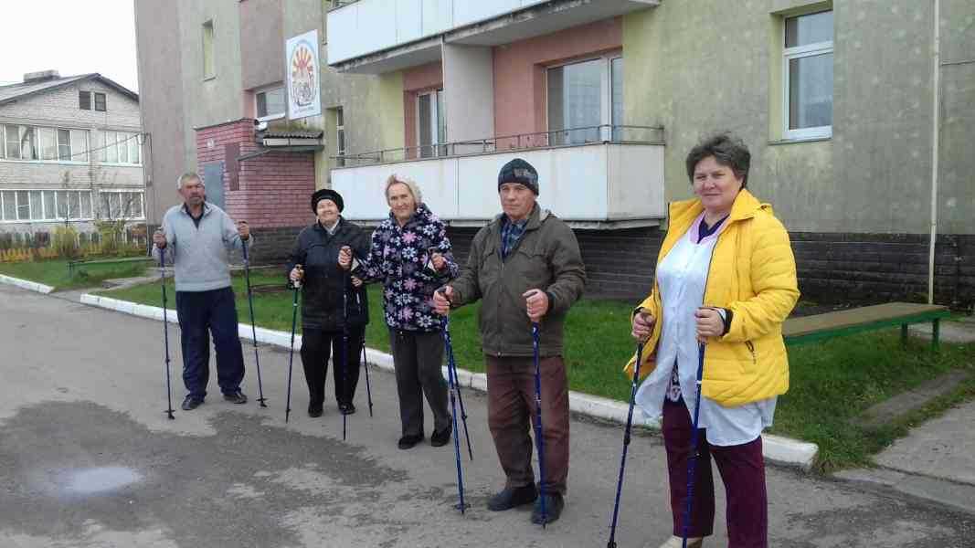 Скандинавская ходьба в 