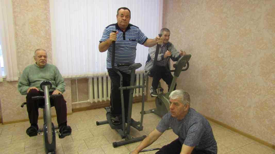 Лечебная физкультура для обслуживаемых ОДП 