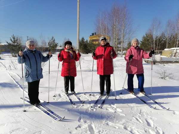 Лыжная прогулка в ОДП