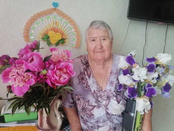 Поздравление жительницы отделения 