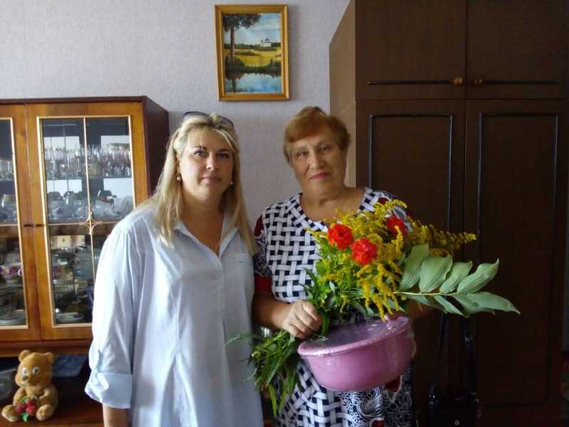 Поздравление именинников в отделении 