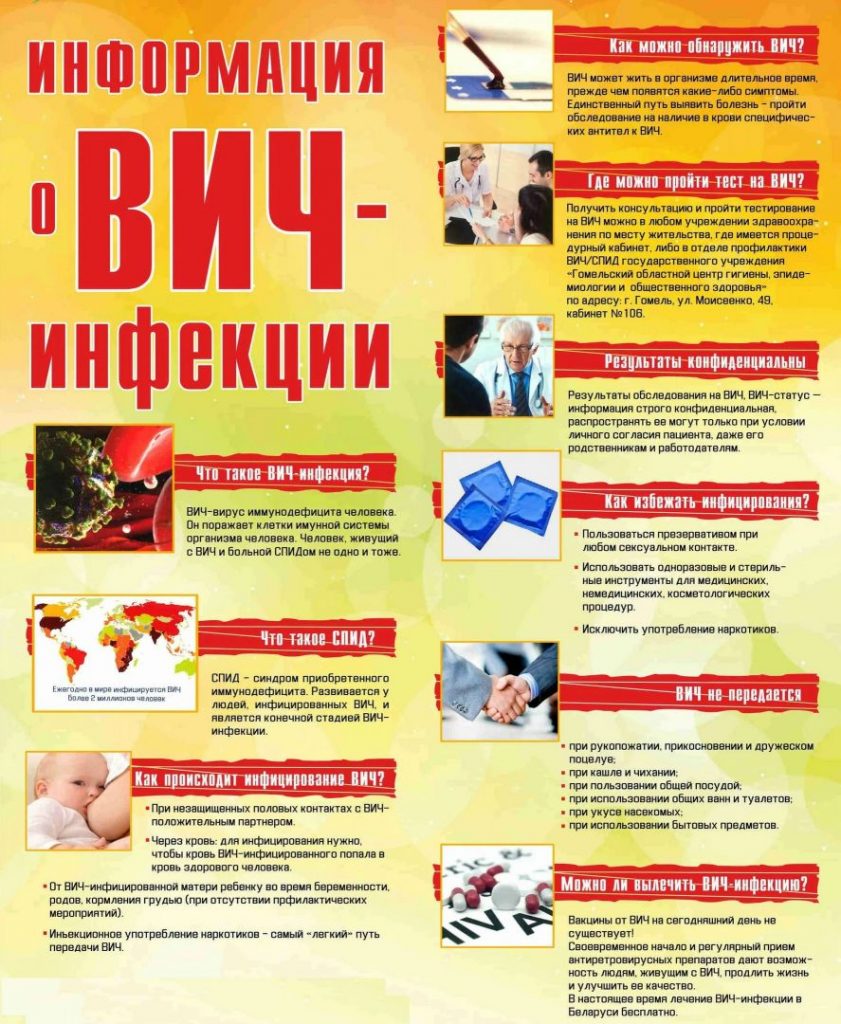 Информация о ВИЧ инфекции
