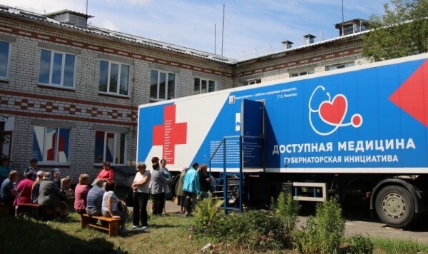 Поезд здоровья в п. Ковернино
